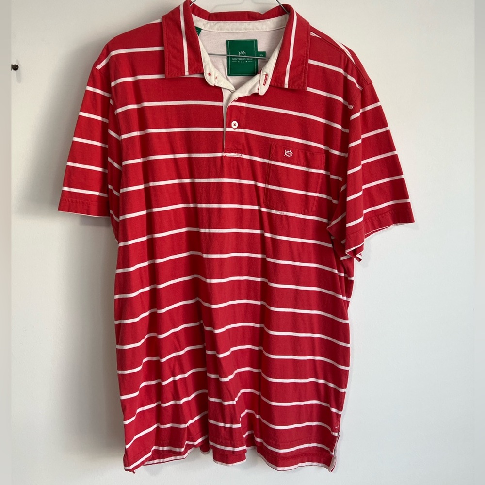 Southern Tide Club golf polo